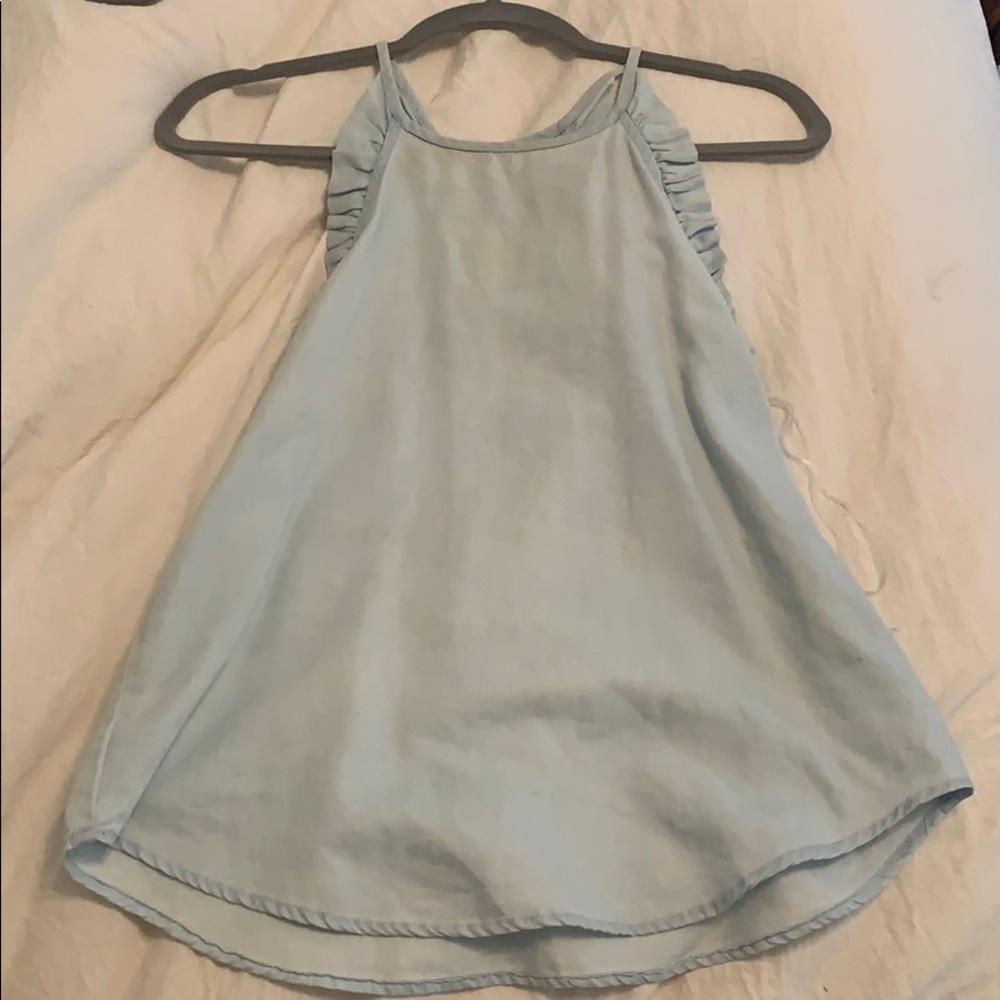 Blue tank top